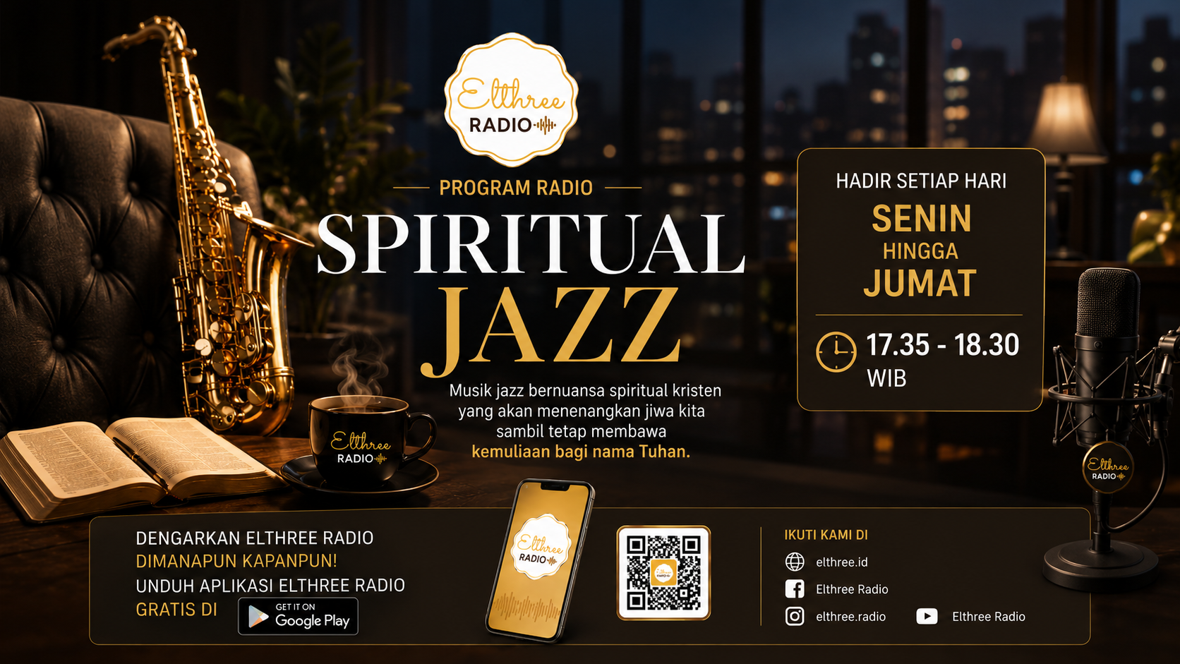Elthree Radio - Poster Program Rohani 5